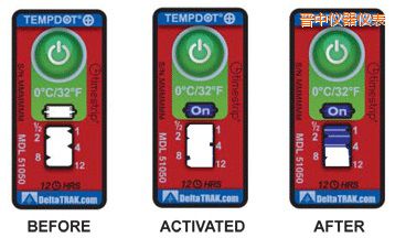 晉中溫度指示標(biāo)簽 累計(jì)上升時(shí)間/溫度的標(biāo)簽