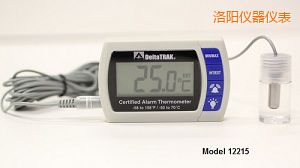 洛陽認證的報警溫度計 內(nèi)外傳感器